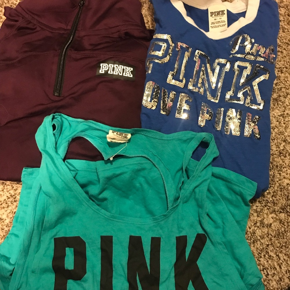 Victoria secret pink shirts